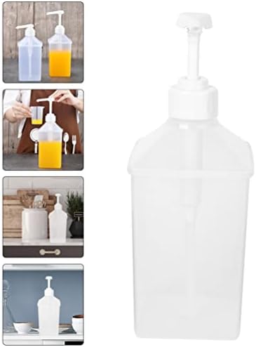 Plastik Sıkmak Çeşni Pompa Şişeleri: Mason Kavanoz Plastik Şurup Dağıtıcı Şişe Ketçap Bal Yağı Baskı Şişesi Yapışkan Sos Sıkmak