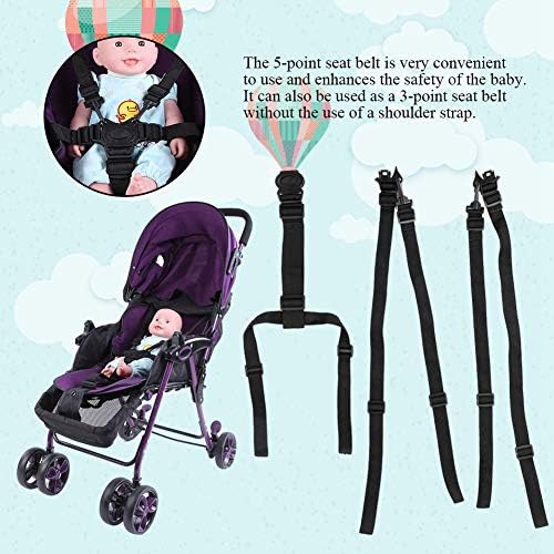 Annadue Emniyet Kemeri Pushchairs Arabası Emniyet Kemeri Bebek Koltuğu Askı Demeti Kemer 5-İnç için Bebek Sandalyeleri Strollers