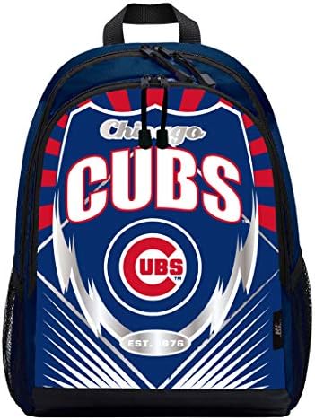 Kuzeybatı Major league Baseball Chicago Cubs Backpacklightning Sırt Çantası, Takım Renkleri, Bir Boyut