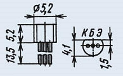 Transistörler Silikon KT502E analoge BC640 SSCB 25 adet
