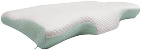 HAOKTSB Çift Kişilik Yatak Yastıklar Bellek Yastık, özel Bellek Köpük Yastık Servikal vertebra Uyku Koruma Yastık için (Renk: