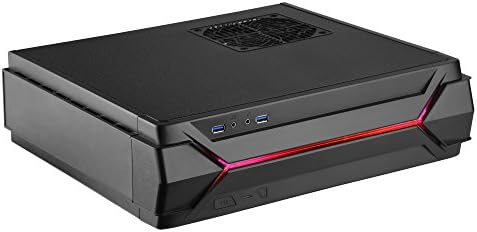 Silverstone SST - RVZ03B-Raven Mini-ITX Oyun Bilgisayarı Kasası, RGB, Siyah