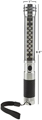 Stalwart 75-WL2022, Üç Mod LED El Feneri-90 Lümen Alüminyum El Çift Işın Spot Balıkçılık için Manyetik Tabanı ile, kamp, oto