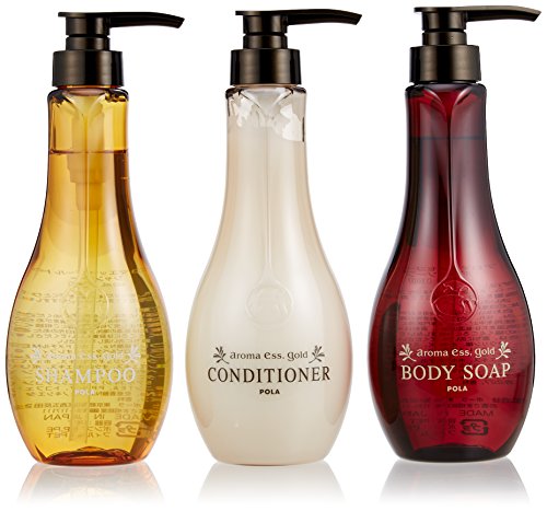 Pol aroma ess Gold 15.5 Floz 3 Tip şampuan japonya'da üretilmiştir