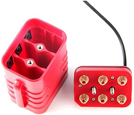 Sara-u Su Geçirmez DIY 6x18650 pil kutusu Kutusu Kapak ile 12 V DC ve USB güç kaynağı USB şarj aleti için bisiklet led ışık cep