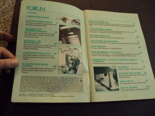 Forum Ağustos 1979 Eşcinsel Kadınlar, Cinsel İddialı Kadın