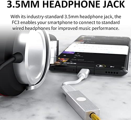 HıBy FC3 USB DAC HiFi Ses kulaklık amplifikatörü, MQA kimliği doğrulanmış dongle, ES9281pro DAC, DSD128, Akıllı Telefon/Bilgisayar/Tablet