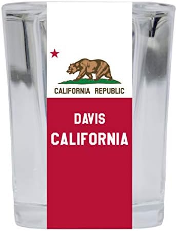 Davis California Hatıra 2 Ons Kare Atış Cam