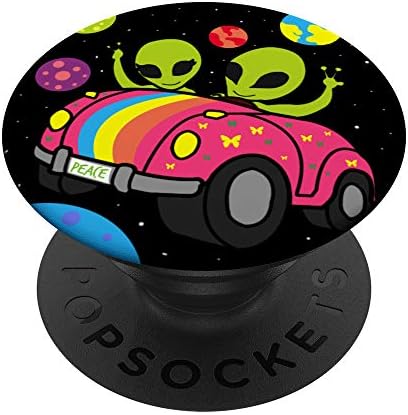 Alien Telefon-Kavrama 70 s 80 s 90 s Sürüş Araba Galaxy Komik Hediye PopSockets PopGrip: Telefonlar ve Tabletler için Değiştirilebilir