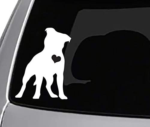 Seek Yarış Pit Bull Kalp Köpek Sticker Çıkartma ARABA Kamyon Pencere Tampon Evcil Köpekler Kediler Hayvanlar Kurtarma