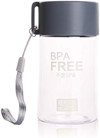 150 Ml Plastik BPA Ücretsiz Su Şişesi Mini Sevimli Su Şişesi Taşınabilir Sızdırmaz Küçük Geniş Ağız Su Şişesi için Açık