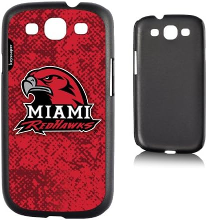 Samsung Galaxy S3 için Keyscaper Cep Telefonu Kılıfı-Miami (Ohio) Kırmızı Şahinler MİAMİ2
