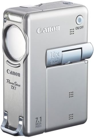 10x Optik Görüntü Sabitlemeli Zoom özelliğine Sahip Canon PowerShot TX1 7.1 MP Dijital Fotoğraf Makinesi