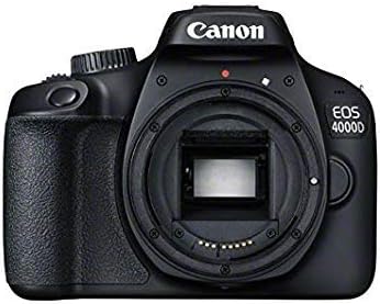 Canon EOS 4000D DSLR fotoğraf makinesi ile 18-55mm f / 3.5-5.6 III + profesyonel aksesuar paketi