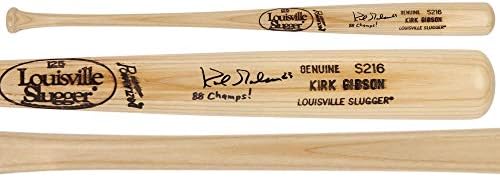 Kirk Gibson Los Angeles Dodgers İmzalı Louisville Slugger Oyun Modeli Yarasa88 Champs Yazıtlı - İmzalı MLB Yarasalar