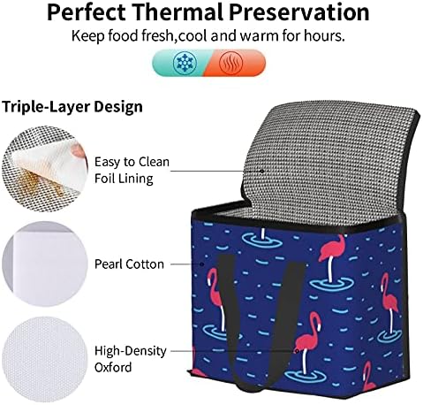 Bakkaliye için Kutup Ayısı Yalıtımlı Alışveriş Çantaları Premium Kalite Soğutucu Çanta Gıda Dağıtım Çantası