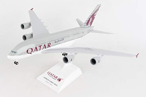 Daron SkyMarks Katar A380 1/200 w / Dişli SKR1062