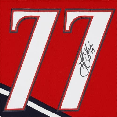 T. J. Oshie Washington Capitals İmzalı Ters Retro Adidas Otantik Forma-İmzalı NHL Formaları