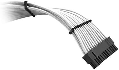 EVGA G5 / G3 / G2 / P2 / T2 için CableMod E Serisi Klasik ModFlex Kollu Kablo Kiti (Beyaz)