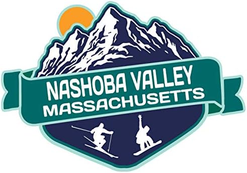 Nashoba Vadisi Massachusetts Kayak Maceraları Hatıra 2 İnç Vinil Decal Sticker Kurulu Tasarım