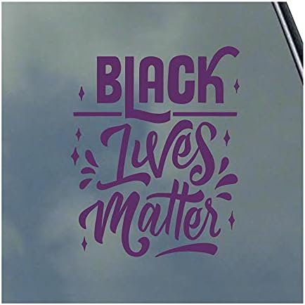 Siyah Lives Matter Vinil Sticker Çıkartma Irkçılığa Son Şimdi Tüm Aşk