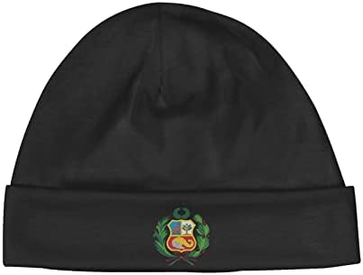 Peru Bayrağı Unisex Şapka Yumuşak Esnek Yetişkin Örgü Şapka