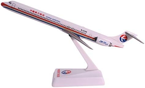 Çin Doğu MD-90 Uçak Minyatür Modeli Plastik Snap-Fit 1: 200 Ölçekli Parça AMD-09000H-003