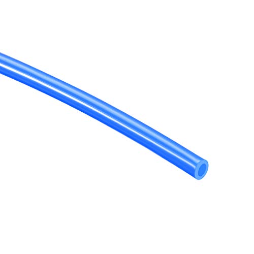uxcell Pnömatik Boru, 4mm(0.16) OD x 2mm(0.08) KIMLIK x 1 m (3.28 ft) Hava Fren Boru Naylon PA12 Hava Hattı Hortum Mavi