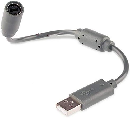 LOOKSEVEN Kablolu USB Denetleyicisi Ayrılıkçı Kordon Kablo Guitar Hero Adaptörü Xbox 360 için Uyumlu (2 ADET)