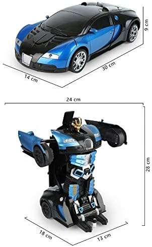HCSW Çocuk Uzaktan Kumanda Deformasyon oyuncak arabalar Robot Duvar Tırmanışı Uzaktan Kumanda Araba 360° Dönen 4 Tekerlekten
