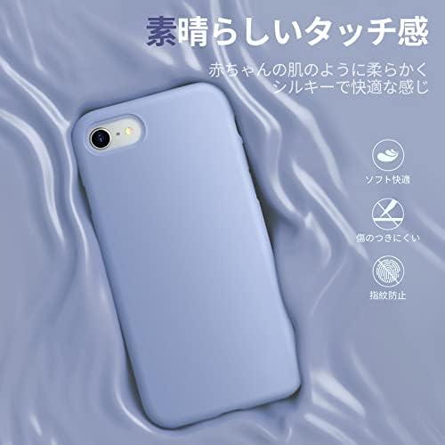 Miracase iPhone SE 2020 Kılıfı, iPhone 8 kılıfı, iPhone 7 Silikon Kılıf Jel Kauçuk Tam Vücut Koruma Kapağı Kılıfı Apple iPhone