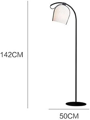 SDFDSSR Zemin Lambası Modern Minimalist Ofis Dekorasyon köşe Lambası Siyah Tel Metal Ayakta Lambaları Yatak Odası Oturma Odası