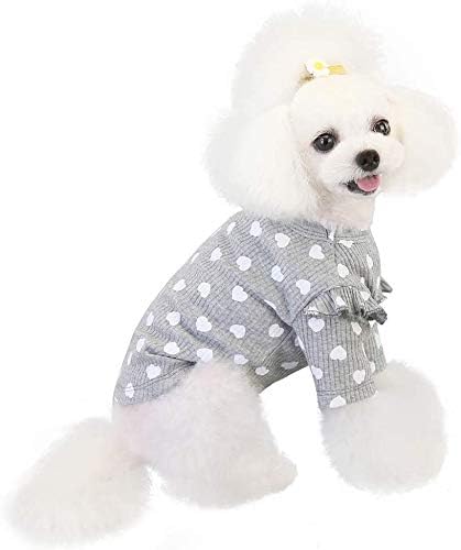Clopon Pet Gömlek Köpek Sevimli T-Shirt Kazak Nefes Köpek Giyim Yumuşak Gömlek Evcil Giyim Köpek Tops