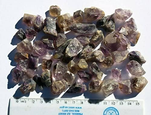 Crystal2525, Ametist Puan Grubu 1/2 Lb Doğal Mor Kristaller Brezilya lot 1