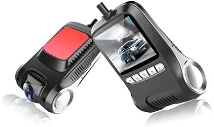 KWONGLUNG Araba Dash kamera, Full HD 1080 P Dash Kamera, 170 Derece Geniş Ön ve Arka Süper Geniş Açı Dashboard Kamera ile G-Sensörü,