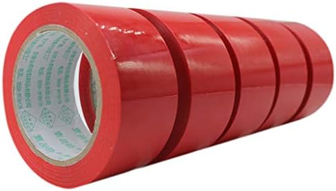 Ambalaj Bandı Kırmızı Kutu Sızdırmazlık Bandı Güçlü Yapışkan Geniş Bant 4.8 cm Uygun Fiyatlı (Renk: 5 Rulo, Boyut: 4. 8cm100m)