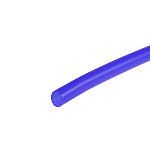 uxcell Silikon Tüp, 1/4 ID x 5/16 OD 3.3 ft(1 m) Silikon Kauçuk Tüp Hava Hortumu Su Borusu Pompa Transferi için Mavi