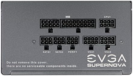 EVGA SuperNOVA 550 G3, 80 Plus Gold 550W, Tamamen Modüler, Yeni HDB Fanlı Eco Modu, 7 Yıl Garanti, Kendi Kendine Test Cihazı,