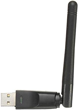 hudiemm0B USB WiFi Adaptörü, 150 Mbps Mini USB Kablosuz Adaptör Ağ Kartı WiFi Alıcısı Dongle ile Anten