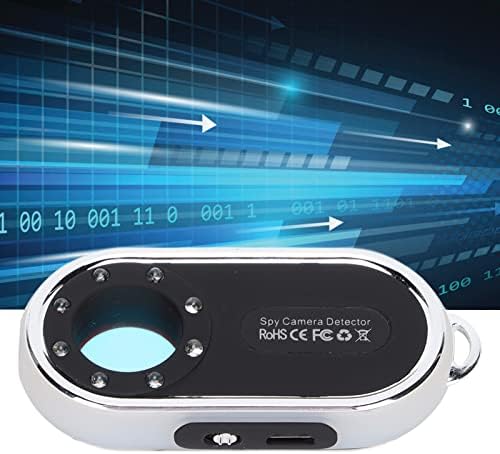 Mini Kamera Dedektörü, taşınabilir Şarj Edilebilir Anti Hırsızlık Cep Güvenlik Alarm Konumlandırılmış Hızlı Tespit için flaş
