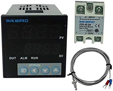 Inkbird ITC - 106VH PID sıcaklık termostatı Kontrolörleri F ve C 100 240ACV K Sensörü 40DA SSR Katı Hal Röle Sous Vide Ev Bira