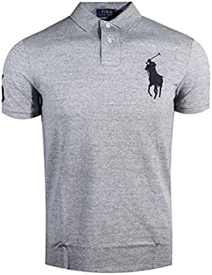 Polo Ralph Lauren Erkek Büyük Midilli Özel Slim Fit Örgü Polo Gömlek