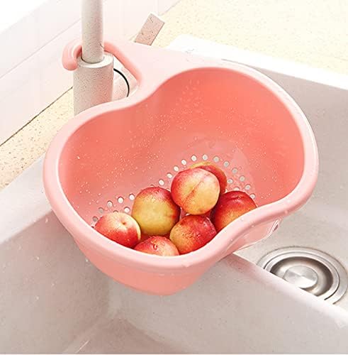 JSAW Drenaj Sepet Mutfak Asılı Musluk Oymak Sebze çamaşır sepeti Meyve Sepeti