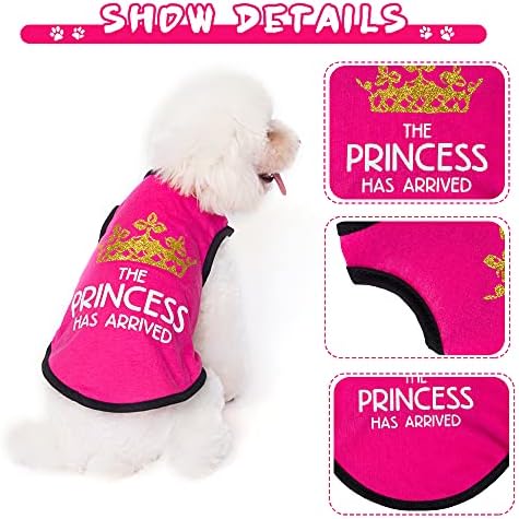 Sebaoyu Köpek Giysileri Küçük Köpekler için Erkek Kız 4 Paket Kedi Gömlek Serin Köpek Yaz Kıyafetler Pet Doggie Kısa Kollu T-Shirt