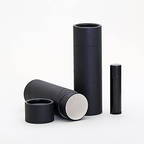 3 OZ Siyah Kraft Karton Deodorant / Kozmetik/Losyon / Dudak Balsamı Tüpleri (300)