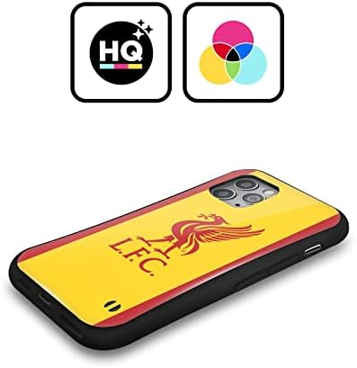 Kafa Kılıfı Tasarımları Resmi Lisanslı Liverpool Futbol Kulübü Üçüncü 2021/22 Hibrid Kılıf Apple iPhone 11 Pro ile Uyumlu