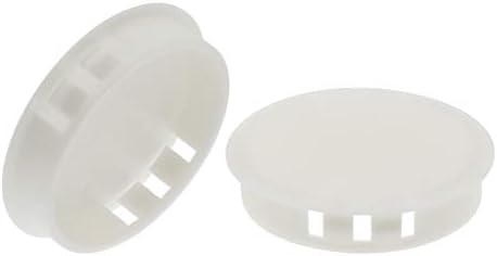Suiwotin 30 ADET 50mm / 2 Beyaz Delik Fişler Plastik Gömme Tip Delik Fişler Yapış Kilitleme Delik Tüp, Mobilya Eskrim Sonrası