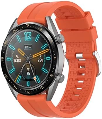 Hua İzle GT Akıllı İzle 46mm Silikon Kayış Uygulanabilir Hua İzle GT Evrensel Ekran Genişliği 22MM Akıllı İzle Watchband (Renk