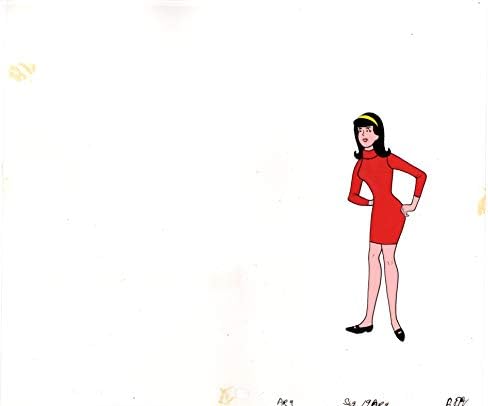Veronica Fİlmation ile Archie Üretim Animasyon Sanatı Cel Kurulumu 1968-1969 p