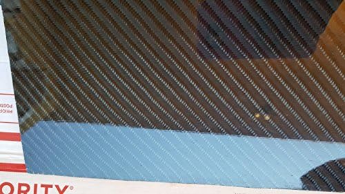 Karbon Fiber Fiberglas Panel Levha 6 ×48 ×1/32 Parlak Bir Tarafı 4x4 Dimi